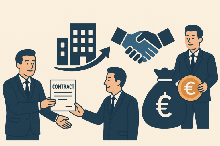 Hoe werkt het verkopen van je bedrijf aan investeerders?